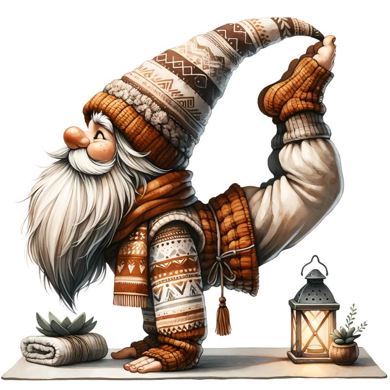 UV DTF decal Stickers cup wraps small decals Gnome Elf Dwarf 2163 for Cup, glass, mugs, phone case, car, computer, furniture decals, DIY stickers UV DTF Transfer stickers wraps DIY Crafts