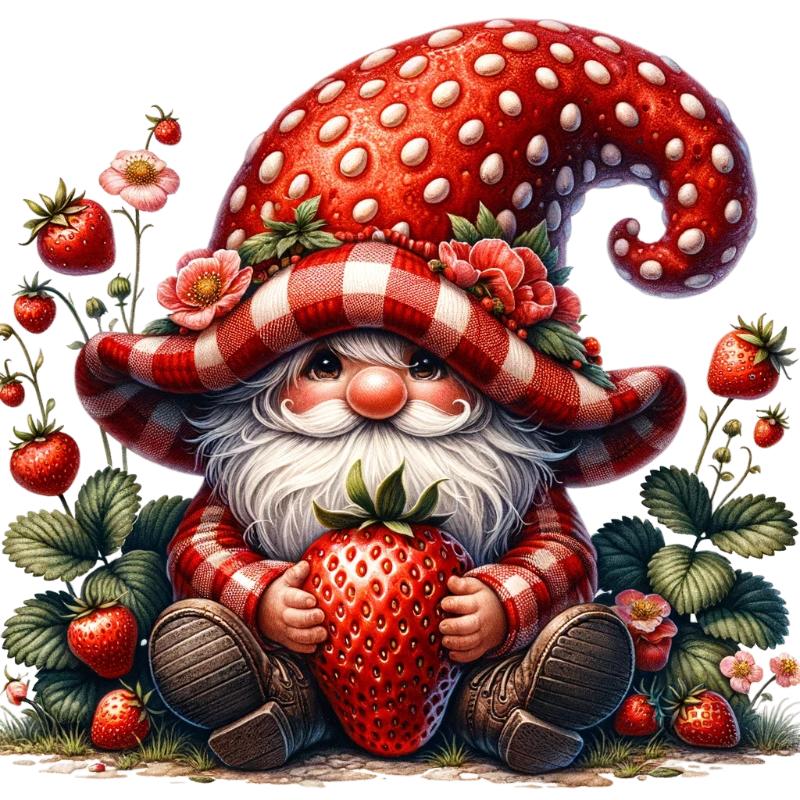 UV DTF decal Stickers cup wraps small decals Gnome Elf Dwarf 2159 for Cup, glass, mugs, phone case, car, computer, furniture decals, DIY stickers UV DTF Transfer stickers wraps DIY Crafts