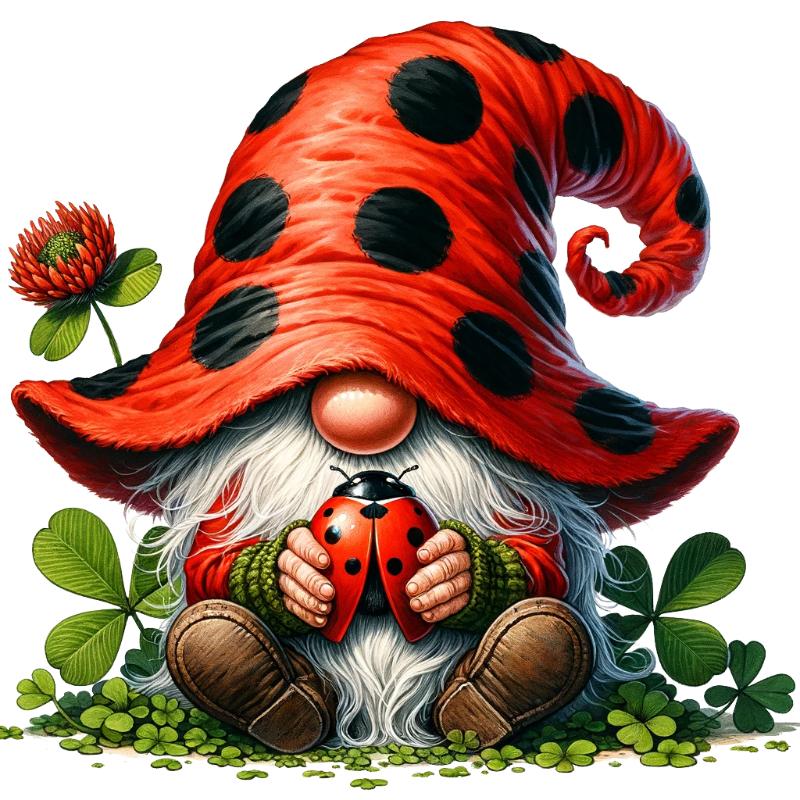 UV DTF decal Stickers cup wraps small decals Gnome Elf Dwarf 2147 for Cup, glass, mugs, phone case, car, computer, furniture decals, DIY stickers UV DTF Transfer stickers wraps DIY Crafts