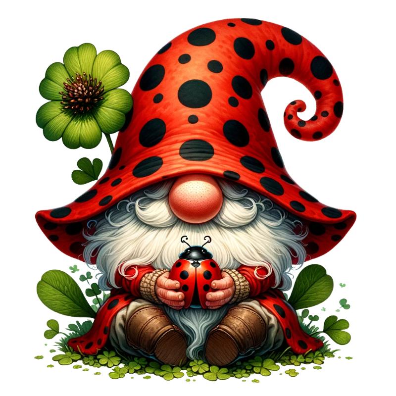 UV DTF decal Stickers cup wraps small decals Gnome Elf Dwarf 2143 for Cup, glass, mugs, phone case, car, computer, furniture decals, DIY stickers UV DTF Transfer stickers wraps DIY Crafts