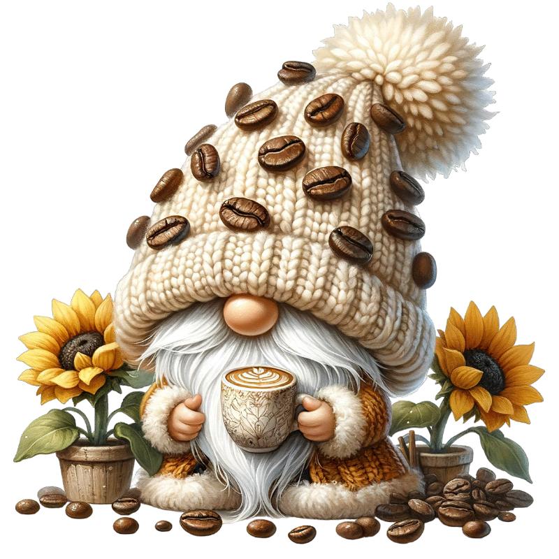 UV DTF decal Stickers cup wraps small decals Gnome Elf Dwarf 2139 for Cup, glass, mugs, phone case, car, computer, furniture decals, DIY stickers UV DTF Transfer stickers wraps DIY Crafts