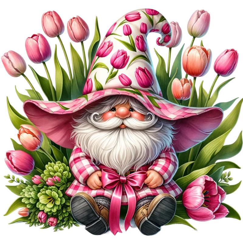 UV DTF decal Stickers cup wraps small decals Gnome Elf Dwarf 2131 for Cup, glass, mugs, phone case, car, computer, furniture decals, DIY stickers UV DTF Transfer stickers wraps DIY Crafts