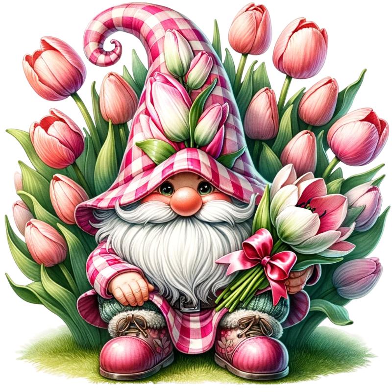 UV DTF decal Stickers cup wraps small decals Gnome Elf Dwarf 2129 for Cup, glass, mugs, phone case, car, computer, furniture decals, DIY stickers UV DTF Transfer stickers wraps DIY Crafts