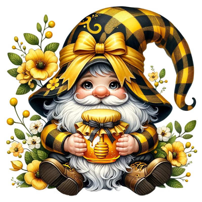 UV DTF decal Stickers cup wraps small decals Gnome Elf Dwarf 2127 for Cup, glass, mugs, phone case, car, computer, furniture decals, DIY stickers UV DTF Transfer stickers wraps DIY Crafts