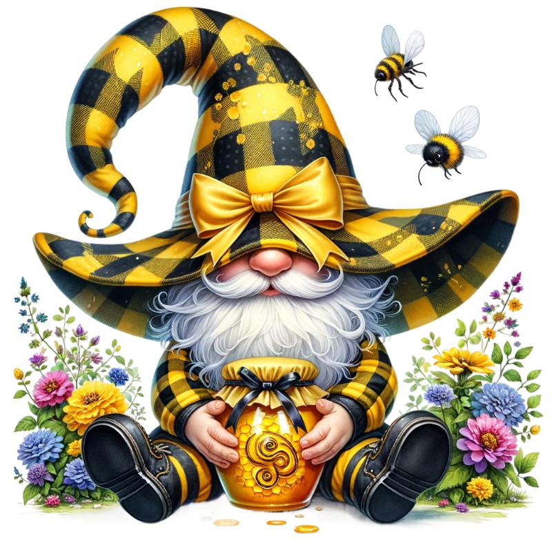 UV DTF decal Stickers cup wraps small decals Gnome Elf Dwarf 2124 for Cup, glass, mugs, phone case, car, computer, furniture decals, DIY stickers UV DTF Transfer stickers wraps DIY Crafts