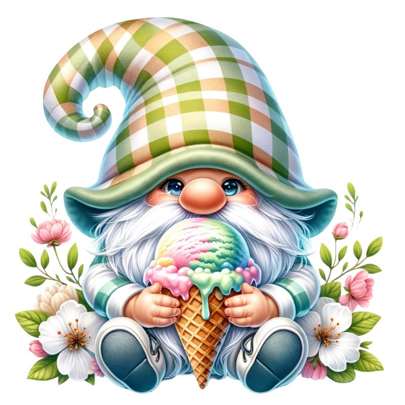 UV DTF decal Stickers cup wraps small decals Gnome Elf Dwarf 2118 for Cup, glass, mugs, phone case, car, computer, furniture decals, DIY stickers UV DTF Transfer stickers wraps DIY Crafts