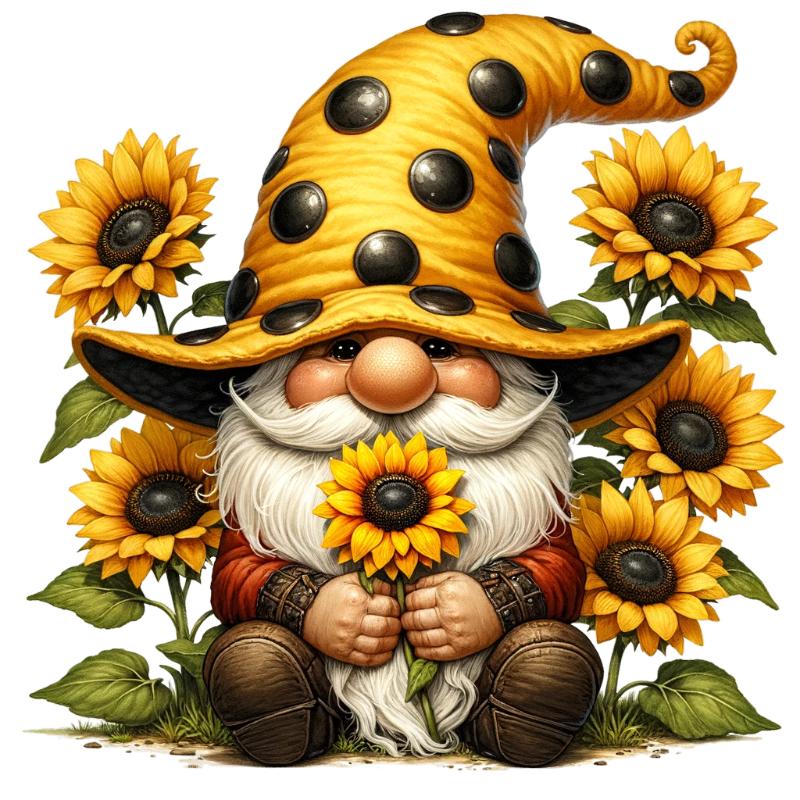 UV DTF decal Stickers cup wraps small decals Gnome Elf Dwarf 2117 for Cup, glass, mugs, phone case, car, computer, furniture decals, DIY stickers UV DTF Transfer stickers wraps DIY Crafts