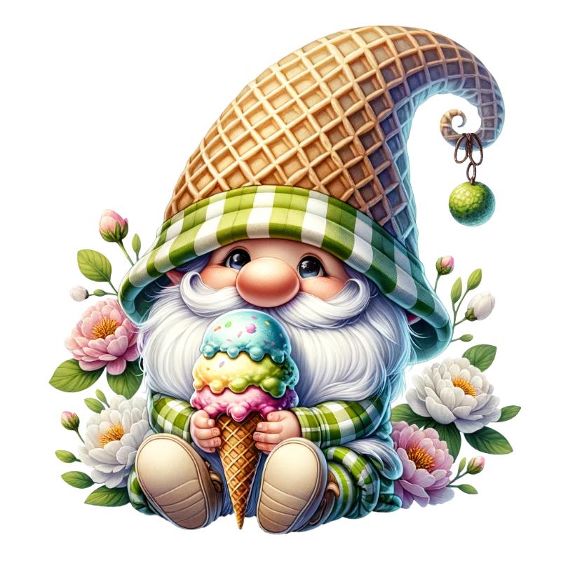 UV DTF decal Stickers cup wraps small decals Gnome Elf Dwarf 2115 for Cup, glass, mugs, phone case, car, computer, furniture decals, DIY stickers UV DTF Transfer stickers wraps DIY Crafts