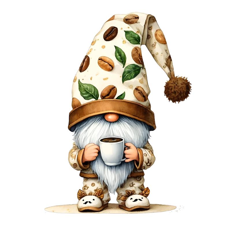 UV DTF decal Stickers cup wraps small decals Gnome Elf Dwarf 2107 for Cup, glass, mugs, phone case, car, computer, furniture decals, DIY stickers UV DTF Transfer stickers wraps DIY Crafts