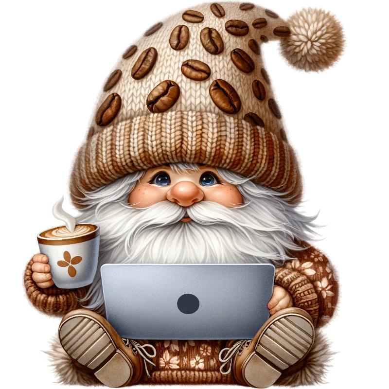 UV DTF decal Stickers cup wraps small decals Gnome Elf Dwarf 2076 for Cup, glass, mugs, phone case, car, computer, furniture decals, DIY stickers UV DTF Transfer stickers wraps DIY Crafts