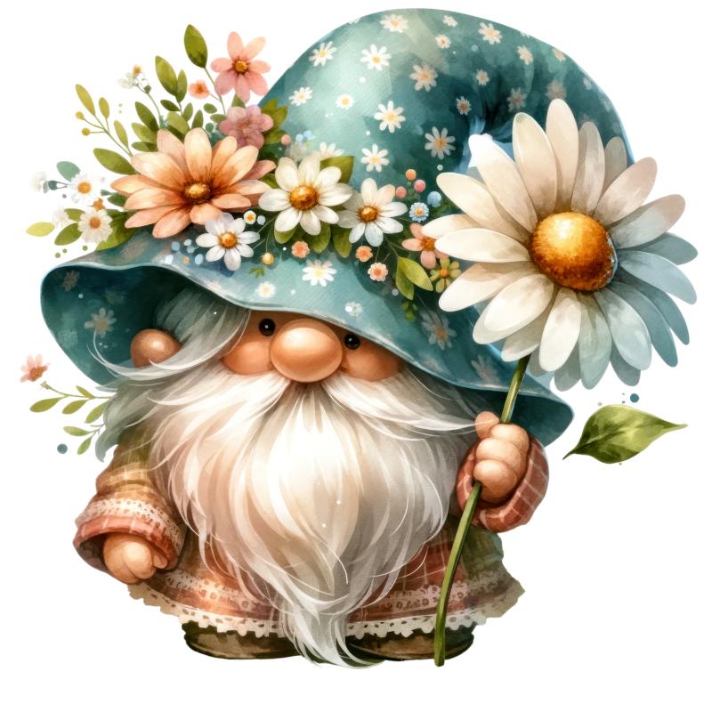 UV DTF decal Stickers cup wraps small decals Gnome Elf Dwarf 2066 for Cup, glass, mugs, phone case, car, computer, furniture decals, DIY stickers UV DTF Transfer stickers wraps DIY Crafts