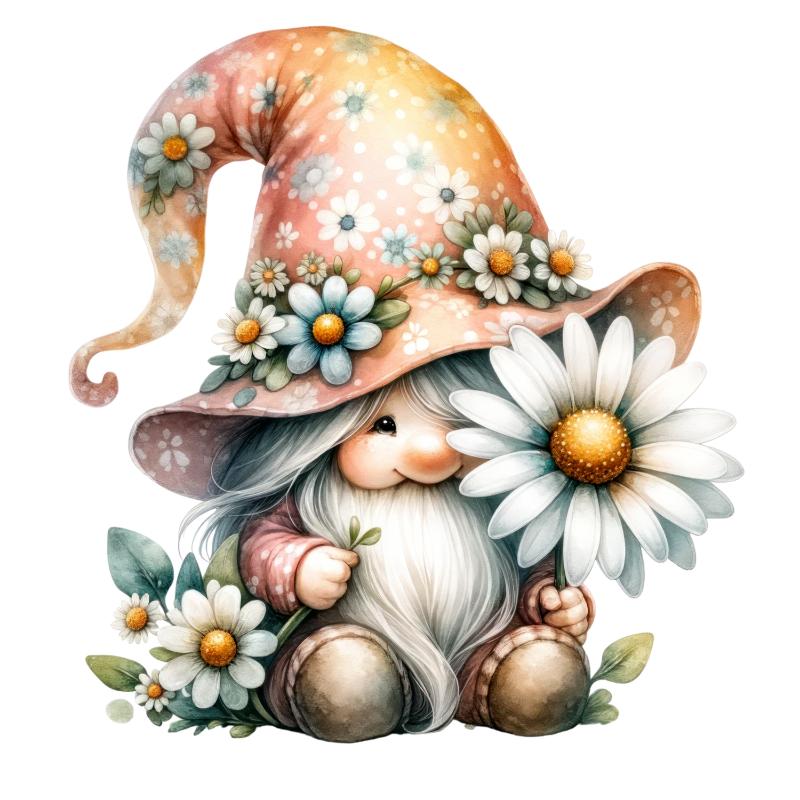 UV DTF decal Stickers cup wraps small decals Gnome Elf Dwarf 2065 for Cup, glass, mugs, phone case, car, computer, furniture decals, DIY stickers UV DTF Transfer stickers wraps DIY Crafts