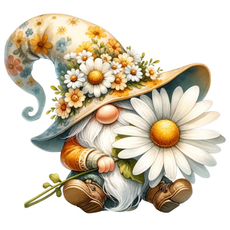 UV DTF decal Stickers cup wraps small decals Gnome Elf Dwarf 2063 for Cup, glass, mugs, phone case, car, computer, furniture decals, DIY stickers UV DTF Transfer stickers wraps DIY Crafts