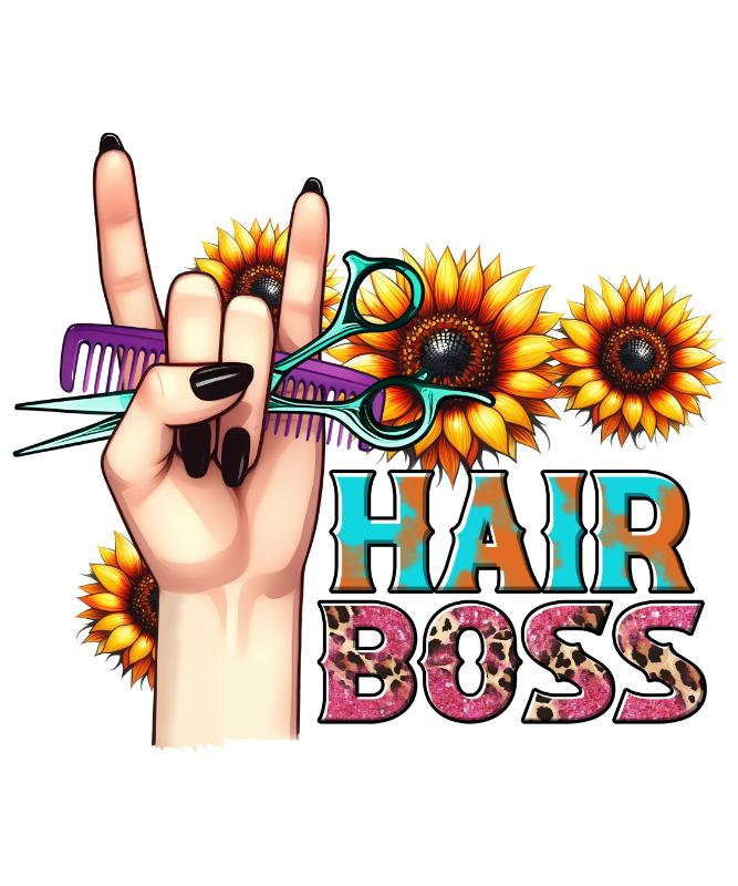 Heat transfers Iron on stickers  hair stylist nail 6 for Tshirts Iron on Decal Patches Stickers Clothes Hat Pillows DIY Crafts