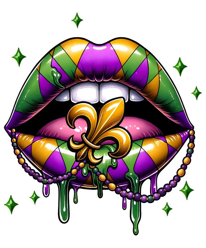 UV DTF decal Stickers cup wraps small decals mardi gras 11 for Cup, glass, mugs, phone case, car, computer, furniture decals, DIY stickers UV DTF Transfer stickers wraps DIY Crafts