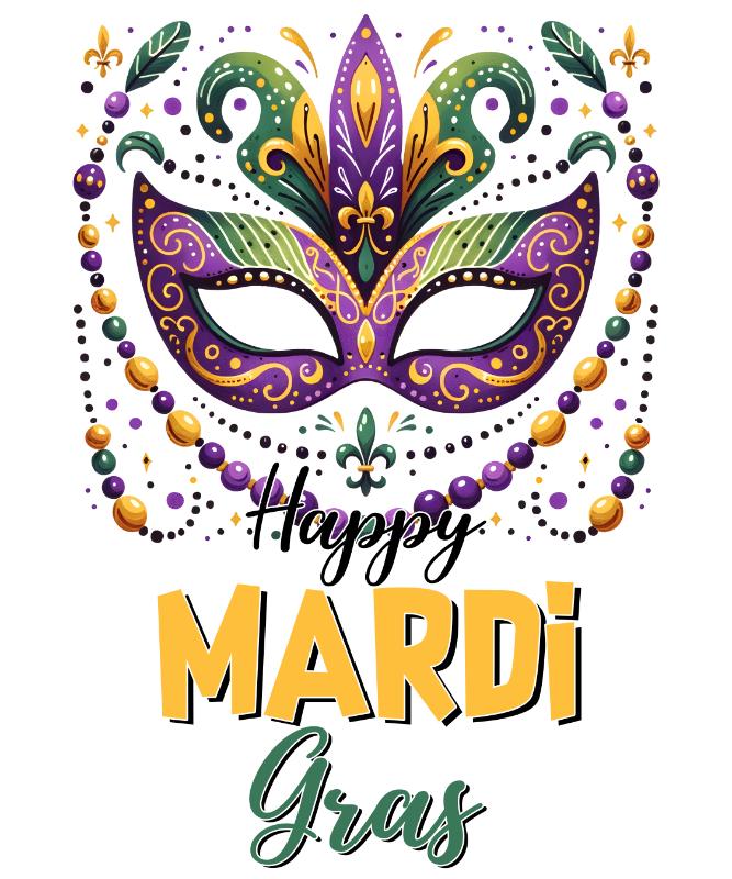 UV DTF decal Stickers cup wraps small decals mardi gras 6 for Cup, glass, mugs, phone case, car, computer, furniture decals, DIY stickers UV DTF Transfer stickers wraps DIY Crafts