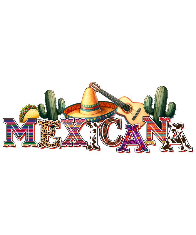 UV DTF decal Stickers cup wraps small decals mexico mexican festival 23 for Cup, glass, mugs, phone case, car, computer, furniture decals, DIY stickers UV DTF Transfer stickers wraps DIY Crafts