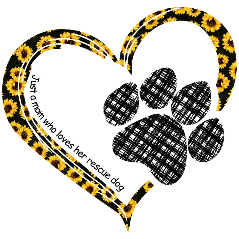 Heat transfers Iron on stickers  pet dog cat mom 244 for Tshirts Iron on Decal Patches Stickers Clothes Hat Pillows DIY Crafts