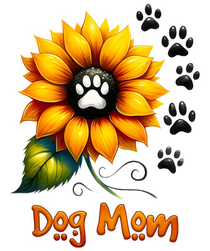 Heat transfers Iron on stickers  pet dog cat mom 223 for Tshirts Iron on Decal Patches Stickers Clothes Hat Pillows DIY Crafts