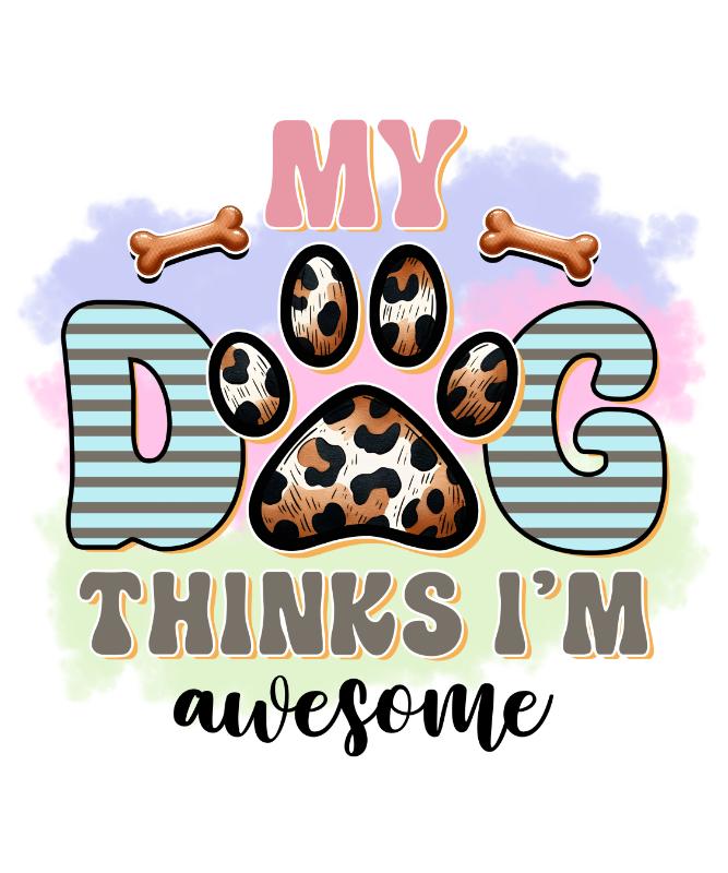 Heat transfers Iron on stickers  pet dog cat mom 222 for Tshirts Iron on Decal Patches Stickers Clothes Hat Pillows DIY Crafts