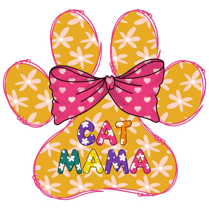 Heat transfers Iron on stickers  pet dog cat mom 217 for Tshirts Iron on Decal Patches Stickers Clothes Hat Pillows DIY Crafts