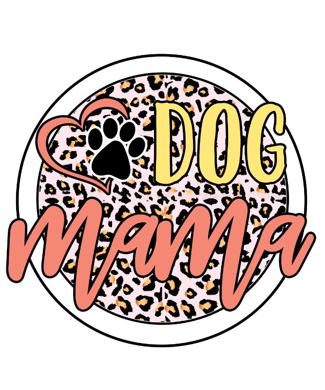 Heat transfers Iron on stickers  pet dog cat mom 171 for Tshirts Iron on Decal Patches Stickers Clothes Hat Pillows DIY Crafts