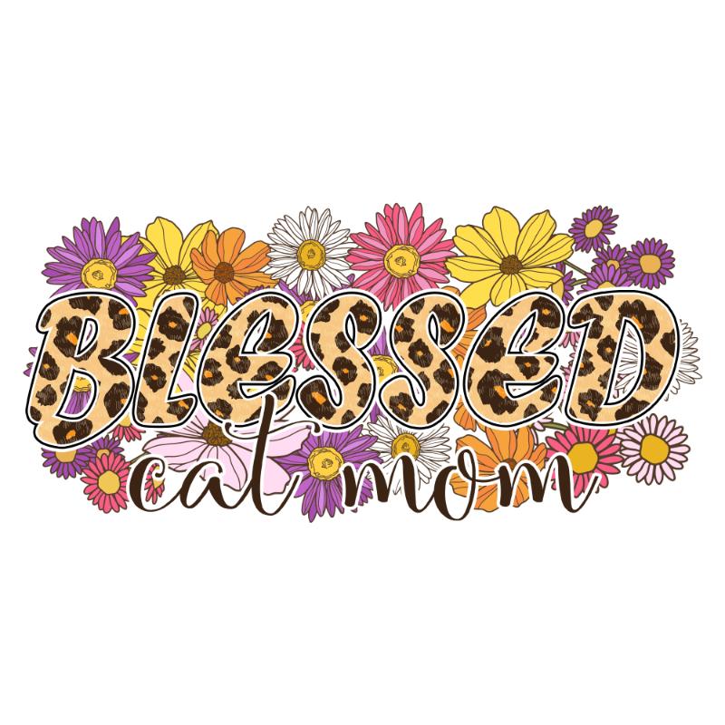 Heat transfers Iron on stickers  pet dog cat mom 162 for Tshirts Iron on Decal Patches Stickers Clothes Hat Pillows DIY Crafts