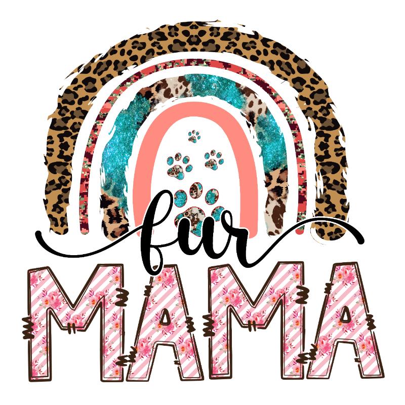 Heat transfers Iron on stickers  pet dog cat mom 127 for Tshirts Iron on Decal Patches Stickers Clothes Hat Pillows DIY Crafts