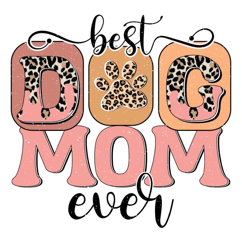 Heat transfers Iron on stickers  pet dog cat mom 115 for Tshirts Iron on Decal Patches Stickers Clothes Hat Pillows DIY Crafts