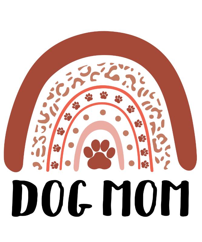 Heat transfers Iron on stickers  pet dog cat mom 109 for Tshirts Iron on Decal Patches Stickers Clothes Hat Pillows DIY Crafts