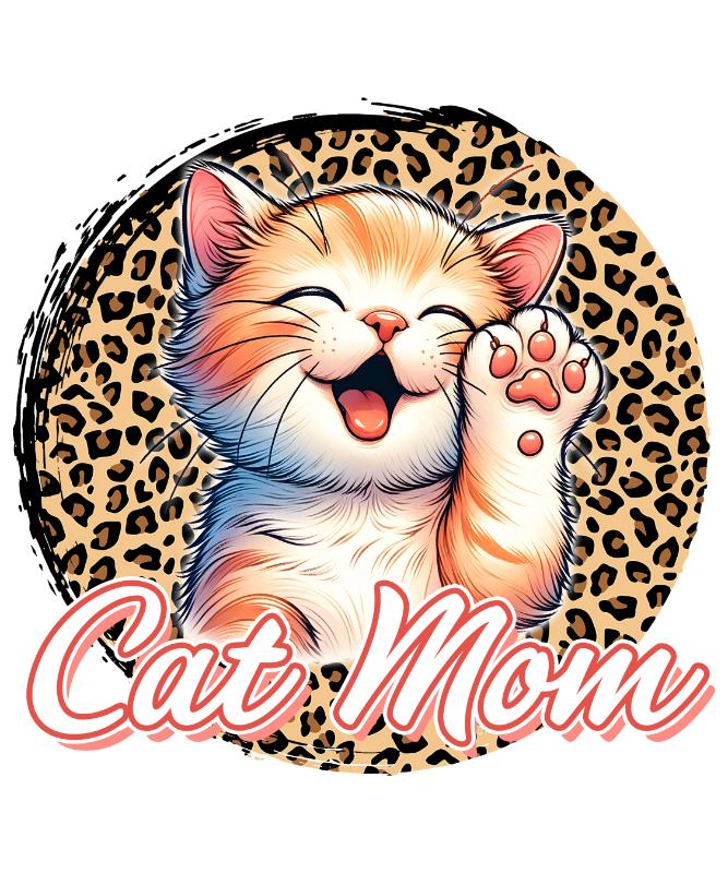 Heat transfers Iron on stickers  pet dog cat mom 87 for Tshirts Iron on Decal Patches Stickers Clothes Hat Pillows DIY Crafts