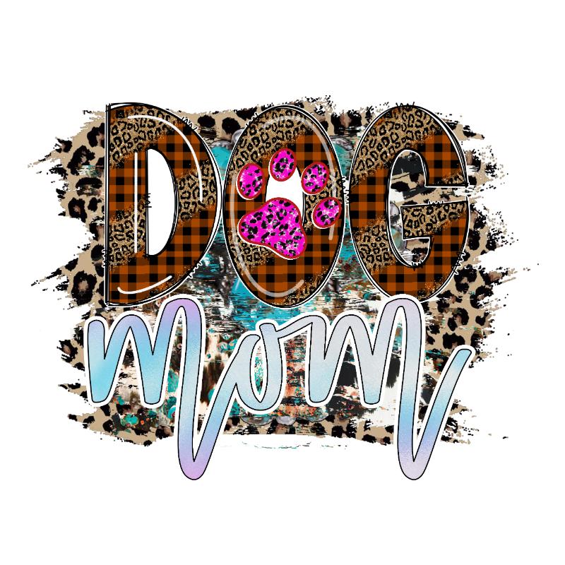 Heat transfers Iron on stickers  pet dog cat mom 84 for Tshirts Iron on Decal Patches Stickers Clothes Hat Pillows DIY Crafts