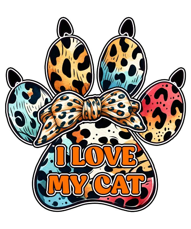 Heat transfers Iron on stickers  pet dog cat mom 56 for Tshirts Iron on Decal Patches Stickers Clothes Hat Pillows DIY Crafts