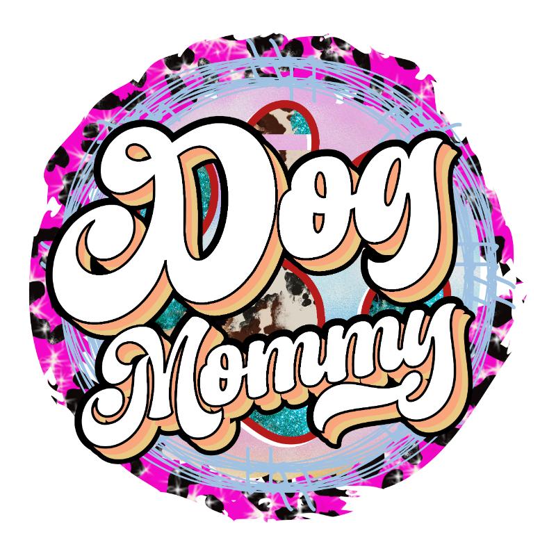 Heat transfers Iron on stickers  pet dog cat mom 23 for Tshirts Iron on Decal Patches Stickers Clothes Hat Pillows DIY Crafts