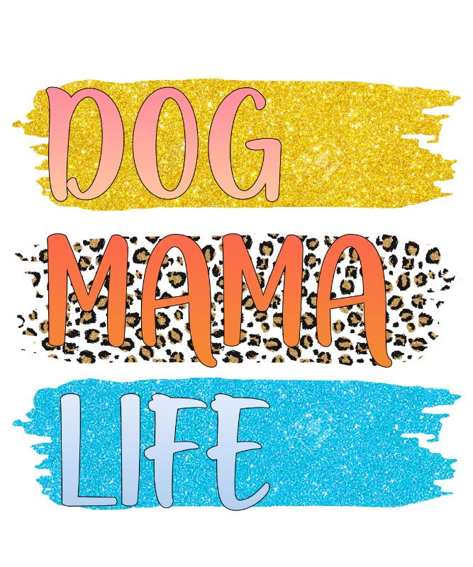 Heat transfers Iron on stickers  pet dog cat mom 17 for Tshirts Iron on Decal Patches Stickers Clothes Hat Pillows DIY Crafts