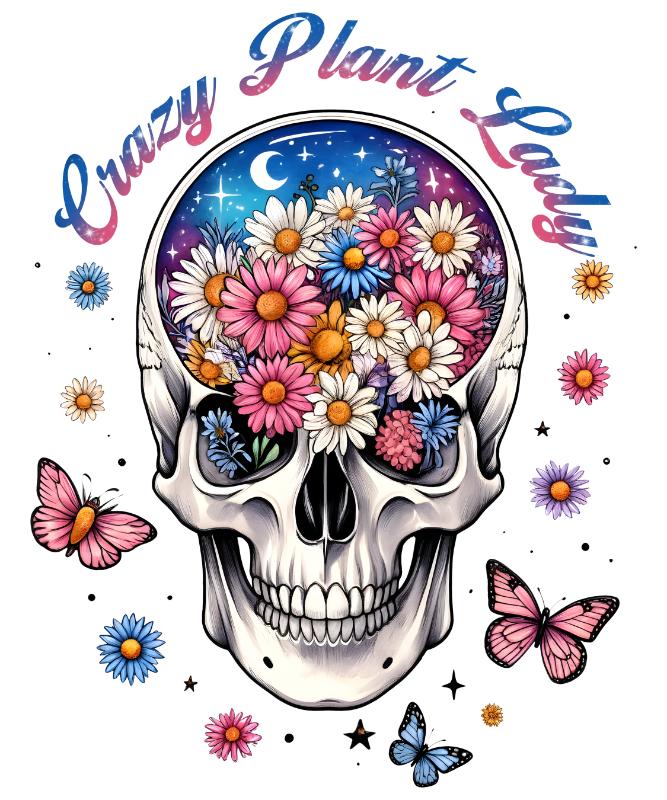 Heat transfers Iron on stickers  Skull Skeleton 5.1 for Tshirts Iron on Decal Patches Stickers Clothes Hat Pillows DIY Crafts