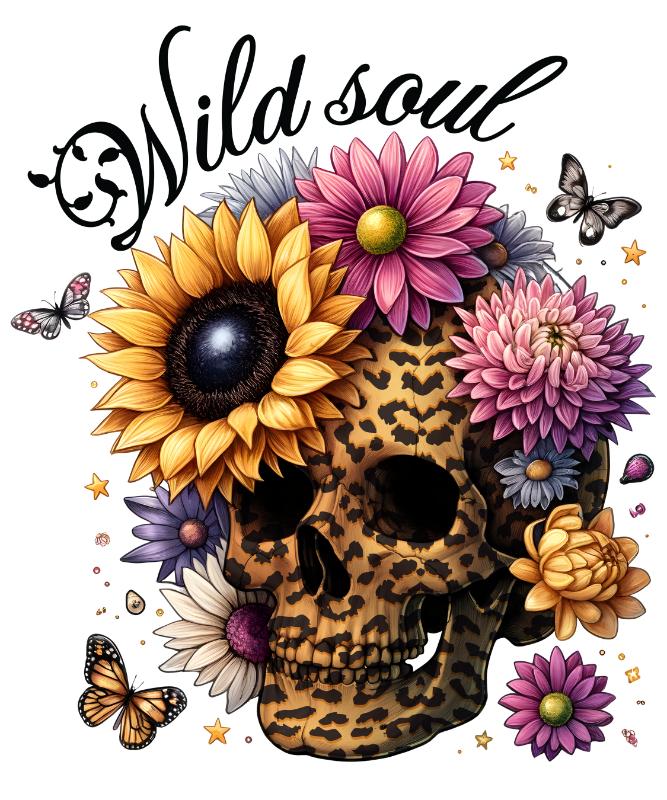 Heat transfers Iron on stickers  Skull Skeleton 4.1 for Tshirts Iron on Decal Patches Stickers Clothes Hat Pillows DIY Crafts