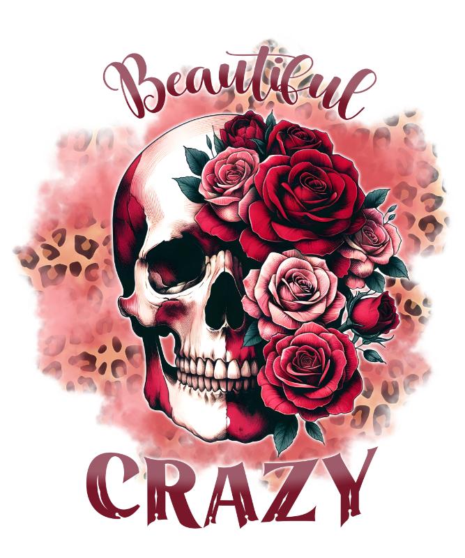 Heat transfers Iron on stickers  Skull Skeleton 1 for Tshirts Iron on Decal Patches Stickers Clothes Hat Pillows DIY Crafts