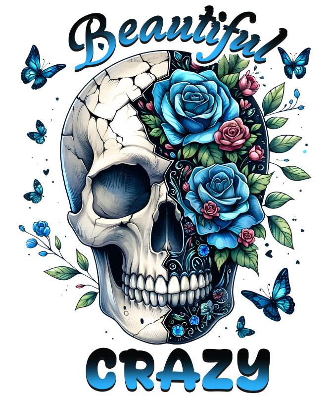 Heat transfers Iron on stickers  Skull Skeleton 1.1 for Tshirts Iron on Decal Patches Stickers Clothes Hat Pillows DIY Crafts