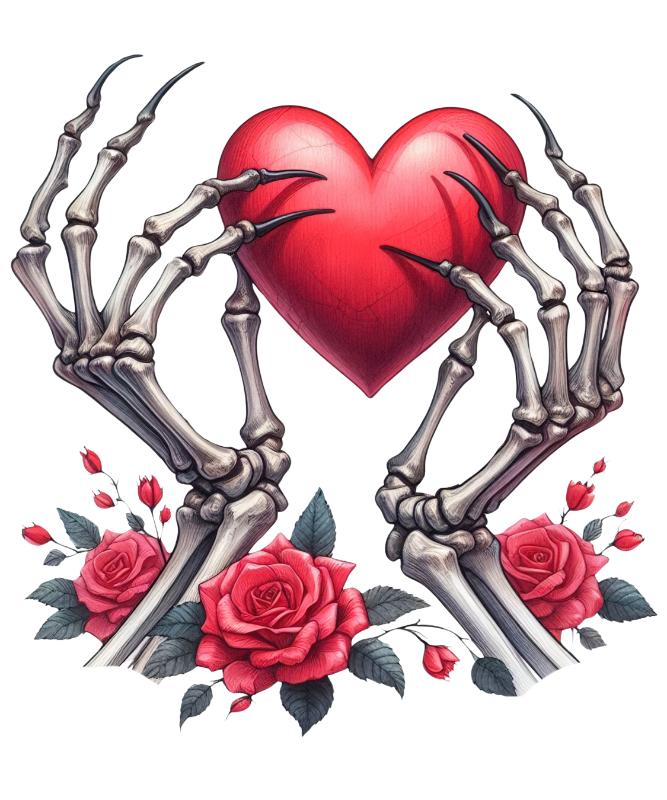 Heat transfers Iron on stickers  Skull Skeleton 92 for Tshirts Iron on Decal Patches Stickers Clothes Hat Pillows DIY Crafts