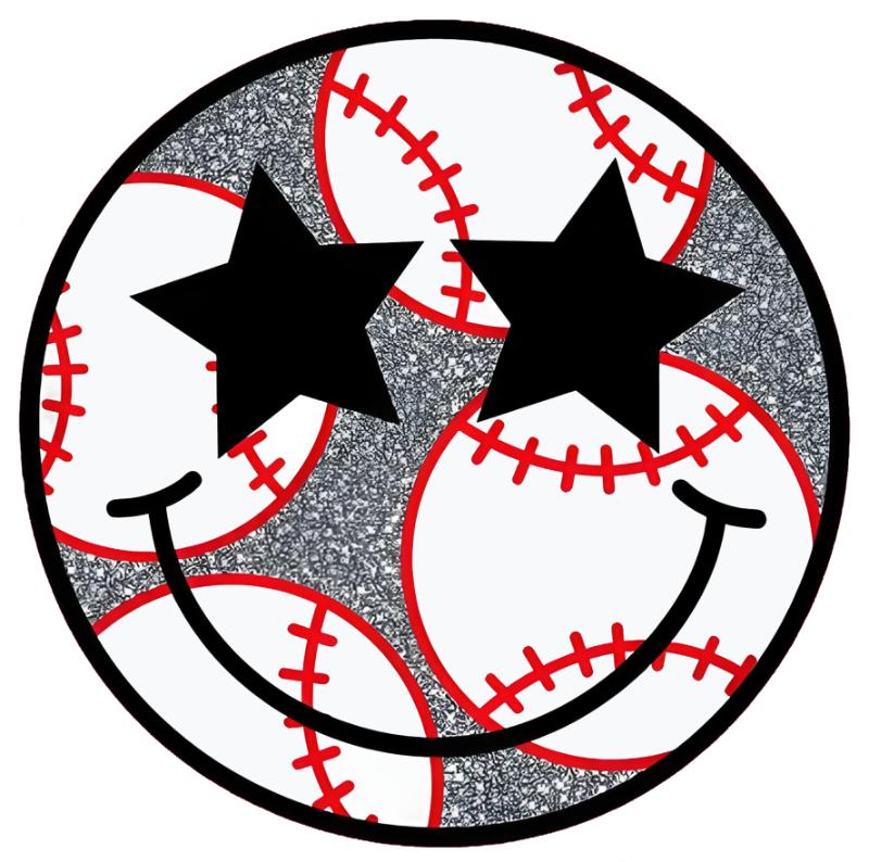 Heat transfers Iron on stickers  football baseball soccor basketball ball 413 for Tshirts Iron on Decal Patches Stickers Clothes Hat Pillows DIY Crafts