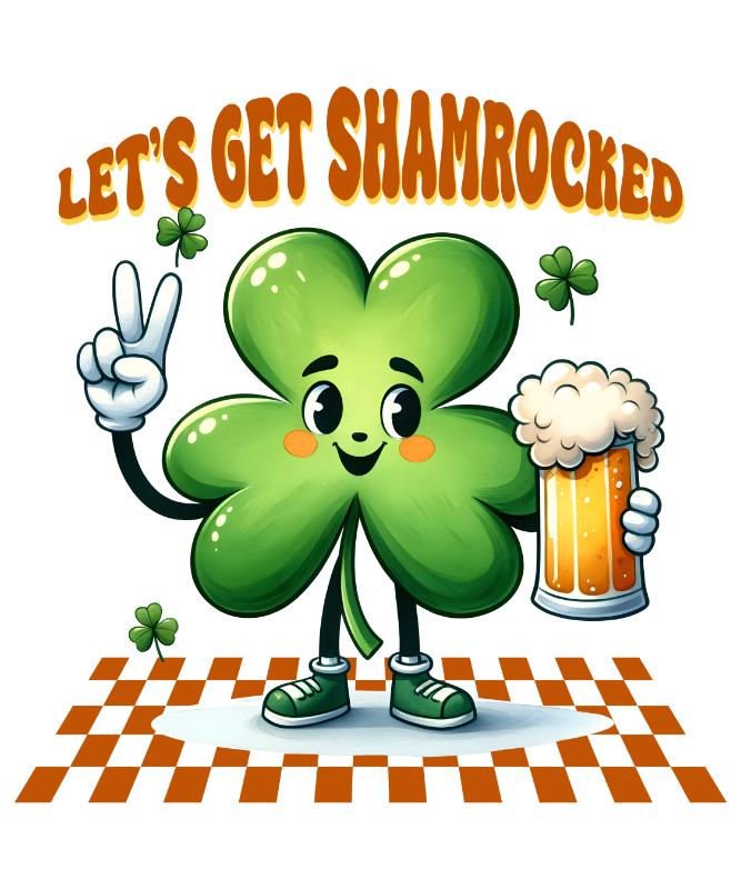 Heat transfers Iron on stickers  St Patricks Day 79 for Tshirts Iron on Decal Patches Stickers Clothes Hat Pillows DIY Crafts