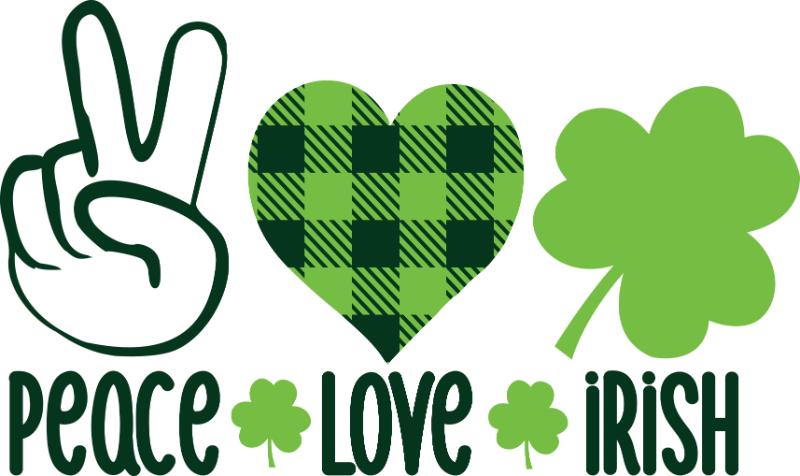 Heat transfers Iron on stickers  St Patricks Day 56 for Tshirts Iron on Decal Patches Stickers Clothes Hat Pillows DIY Crafts