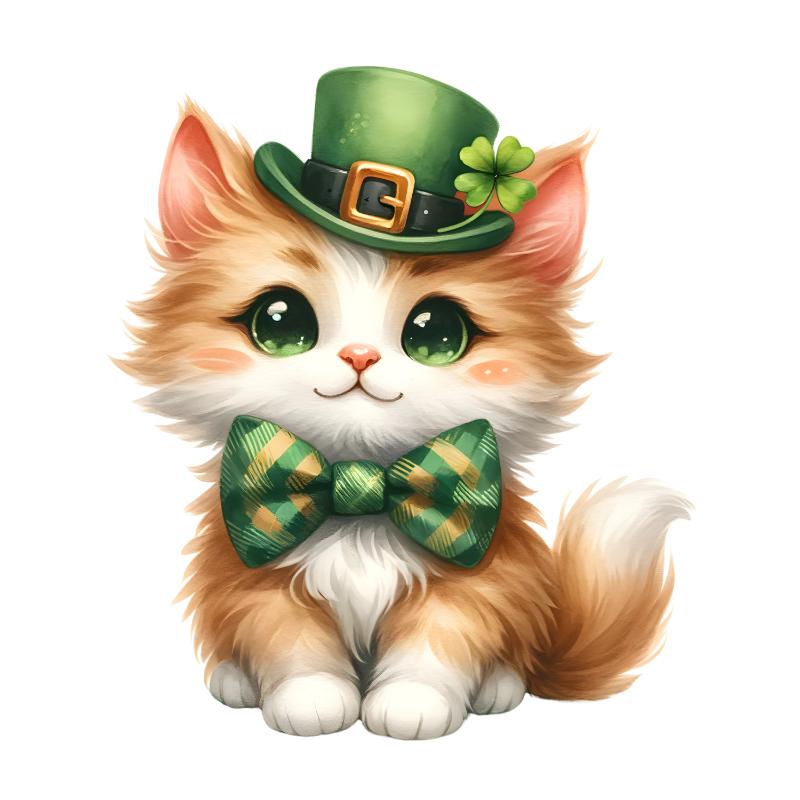 Heat transfers Iron on stickers  St Patricks Day 38 for Tshirts Iron on Decal Patches Stickers Clothes Hat Pillows DIY Crafts