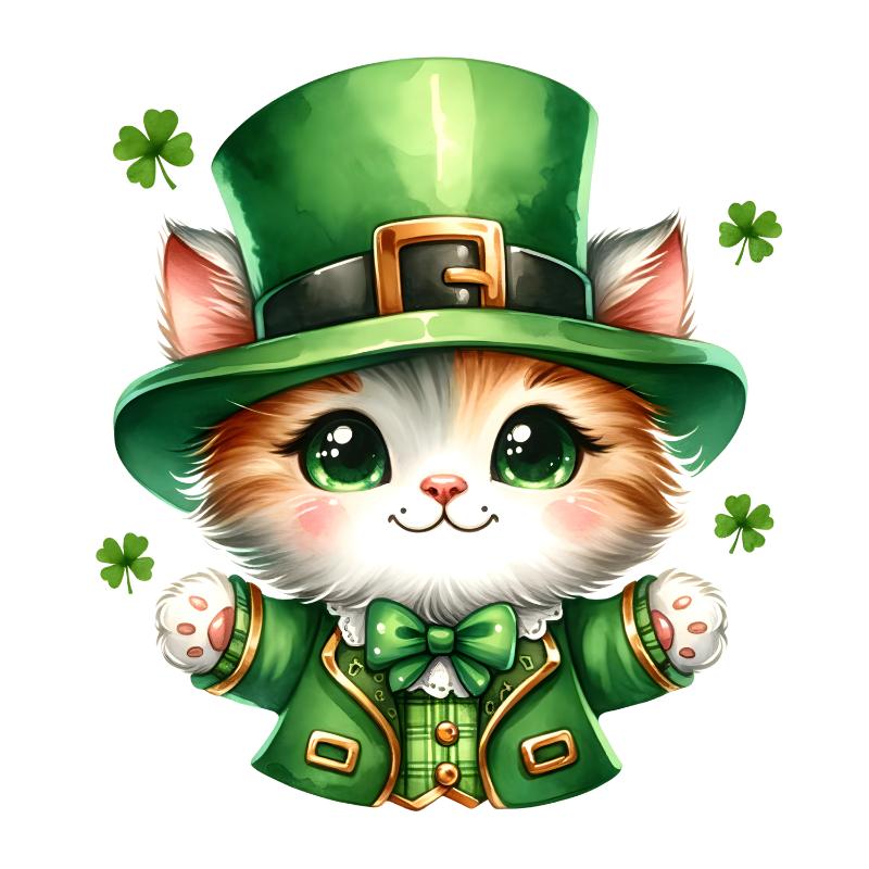 Heat transfers Iron on stickers  St Patricks Day 37 for Tshirts Iron on Decal Patches Stickers Clothes Hat Pillows DIY Crafts