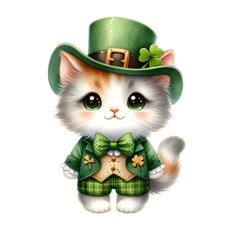 Heat transfers Iron on stickers  St Patricks Day 22 for Tshirts Iron on Decal Patches Stickers Clothes Hat Pillows DIY Crafts
