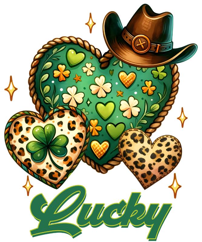 Heat transfers Iron on stickers  St Patricks Day 21 for Tshirts Iron on Decal Patches Stickers Clothes Hat Pillows DIY Crafts