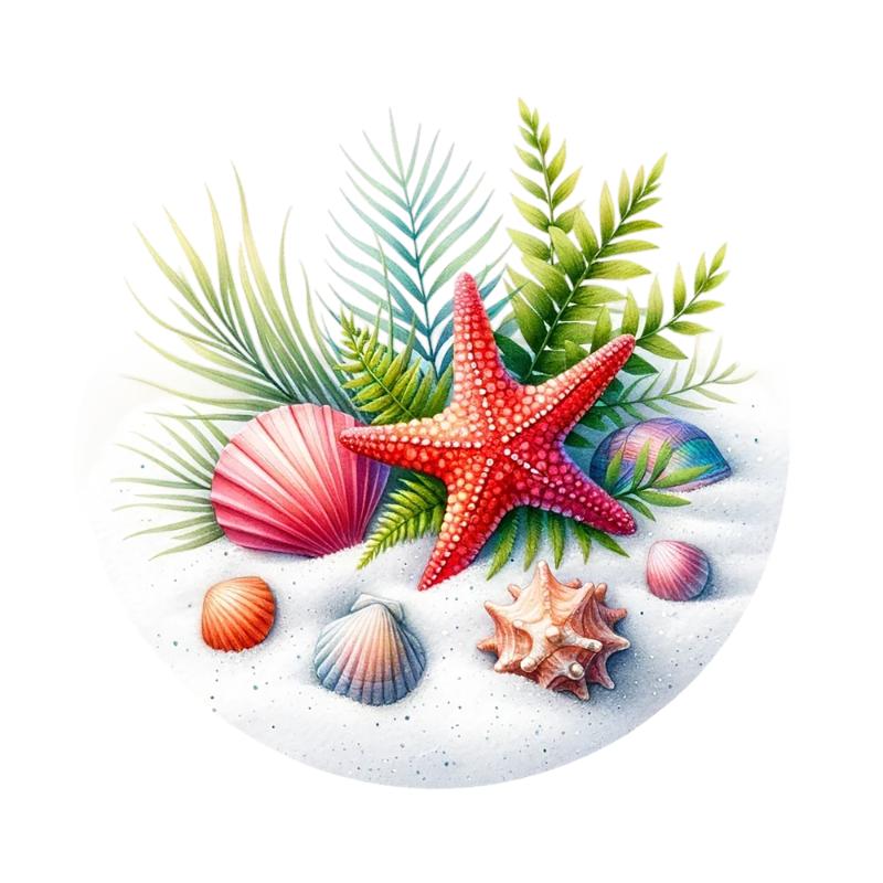 Heat transfers Iron on stickers  summer 8 for Tshirts Iron on Decal Patches Stickers Clothes Hat Pillows DIY Crafts