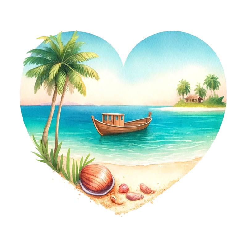 Heat transfers Iron on stickers  summer 1 for Tshirts Iron on Decal Patches Stickers Clothes Hat Pillows DIY Crafts