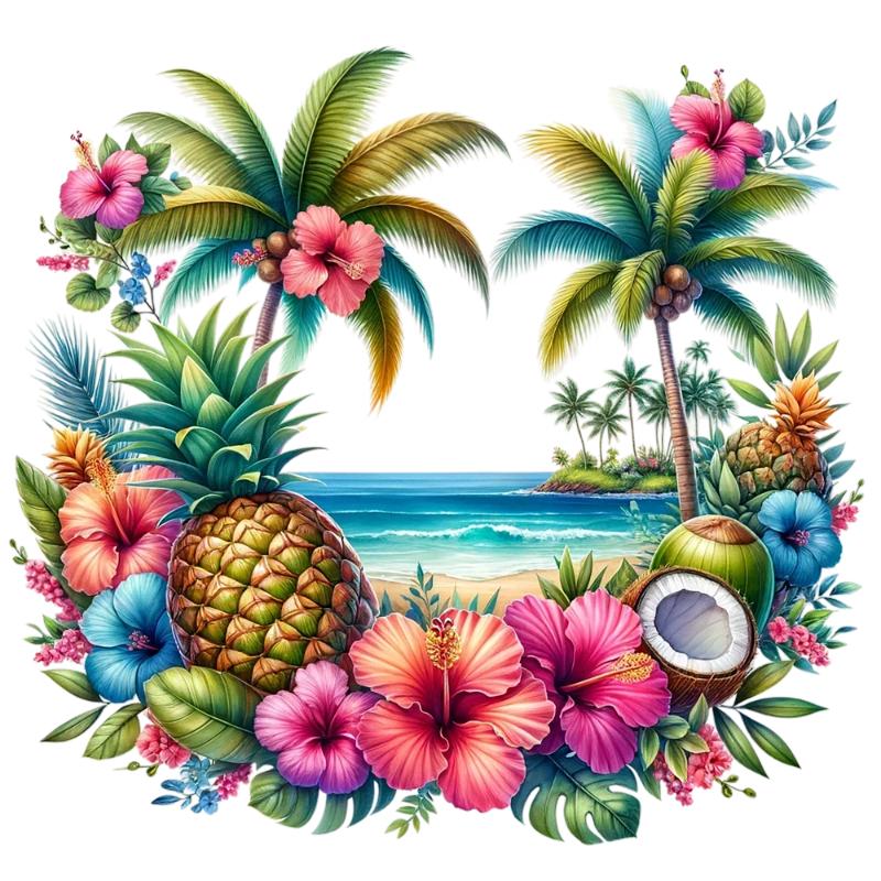 Heat transfers Iron on stickers  summer 99 for Tshirts Iron on Decal Patches Stickers Clothes Hat Pillows DIY Crafts